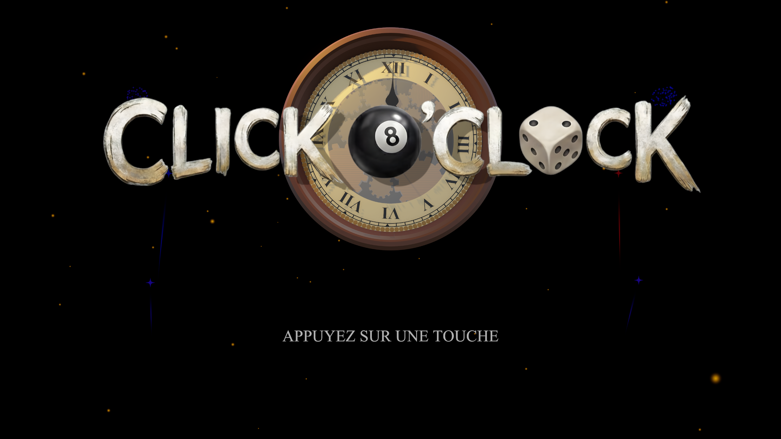 Menu principal du jeu